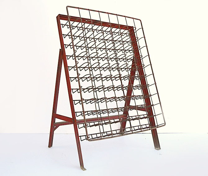 Vintage Gas Station Display Rack EBTH