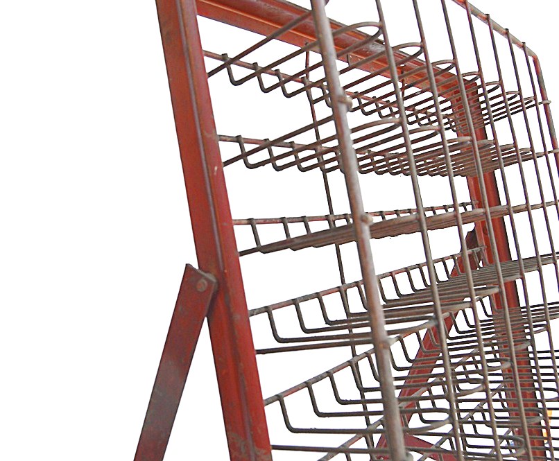 Vintage Gas Station Display Rack EBTH