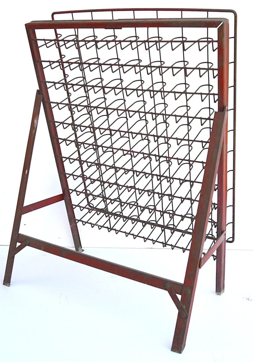 Vintage Gas Station Display Rack EBTH
