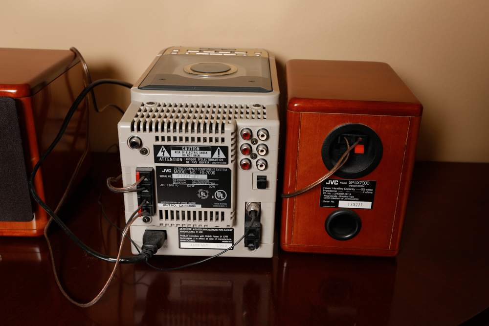 JVC Compact Disc Digital Audio System EBTH