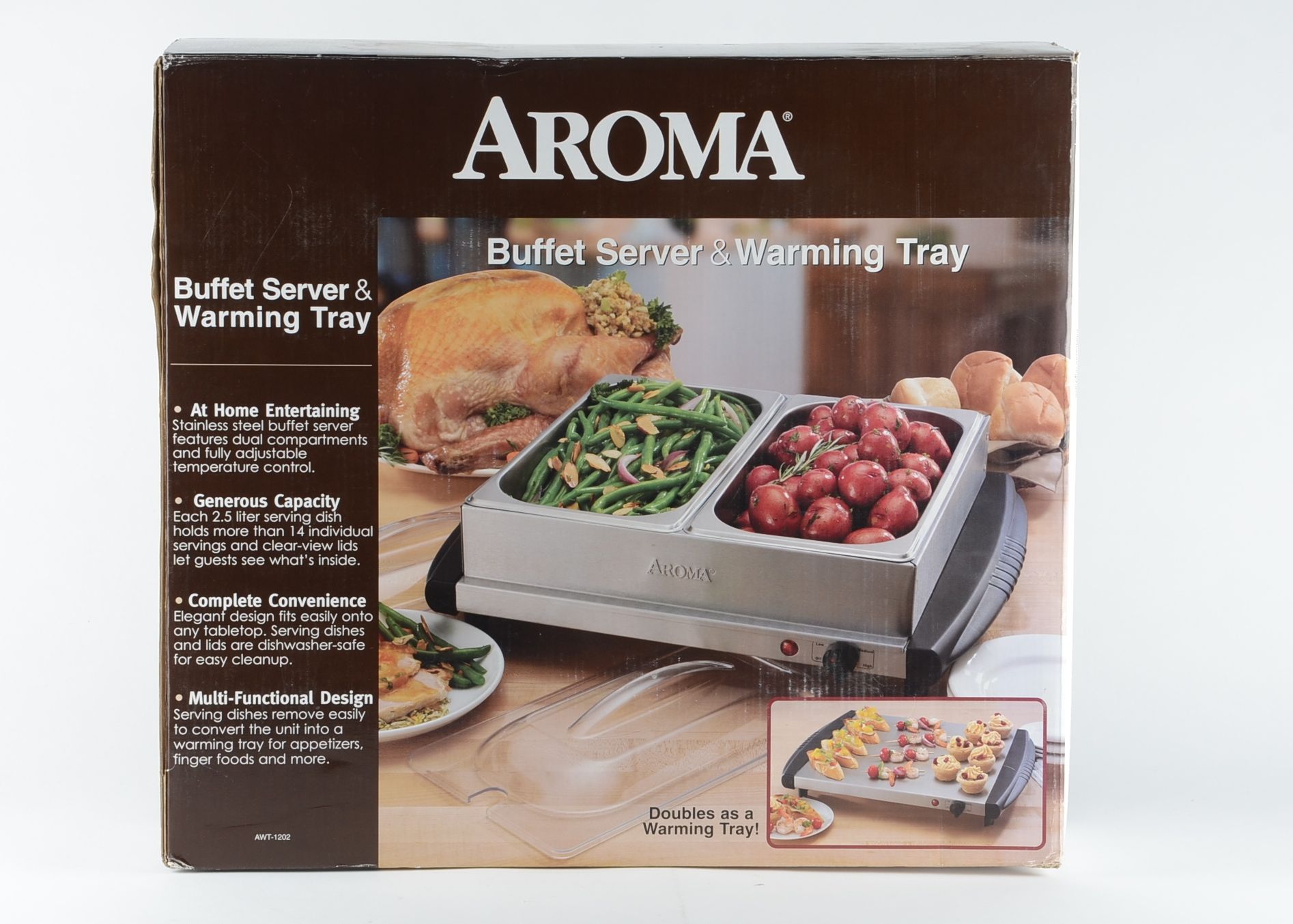 Aroma Buffet Server and Warming Tray EBTH