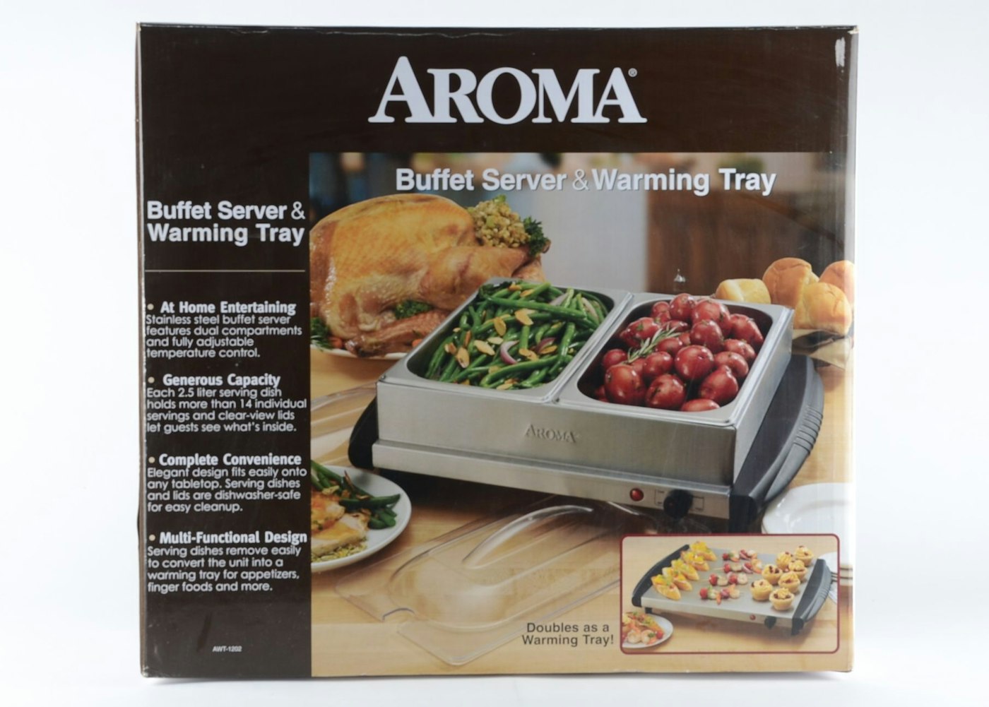 Aroma Buffet Server And Warming Tray