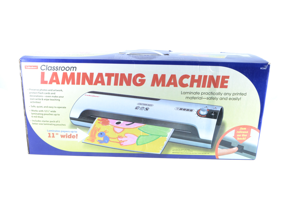 Lakeshore Classroom Laminating Machine EBTH