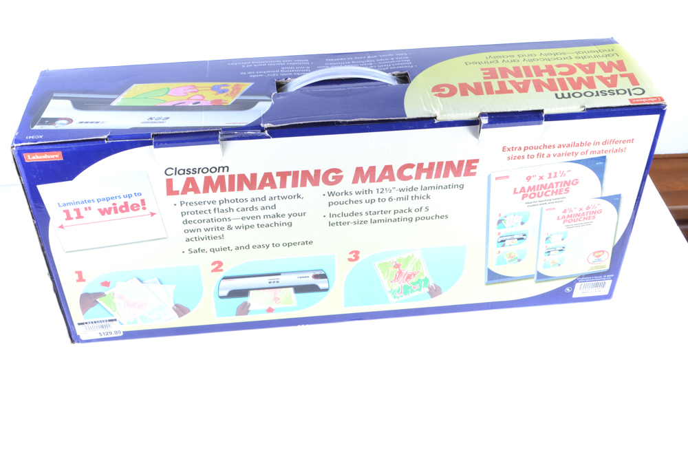 Lakeshore Classroom Laminating Machine EBTH
