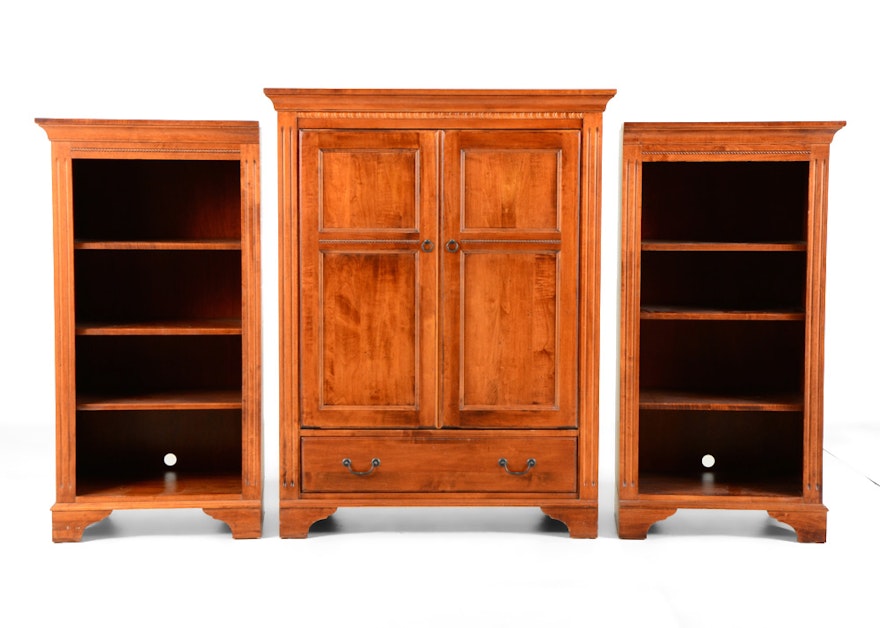 Ethan Allen Entertainment Center : EBTH - Ethan Allen Entertainment Center ...