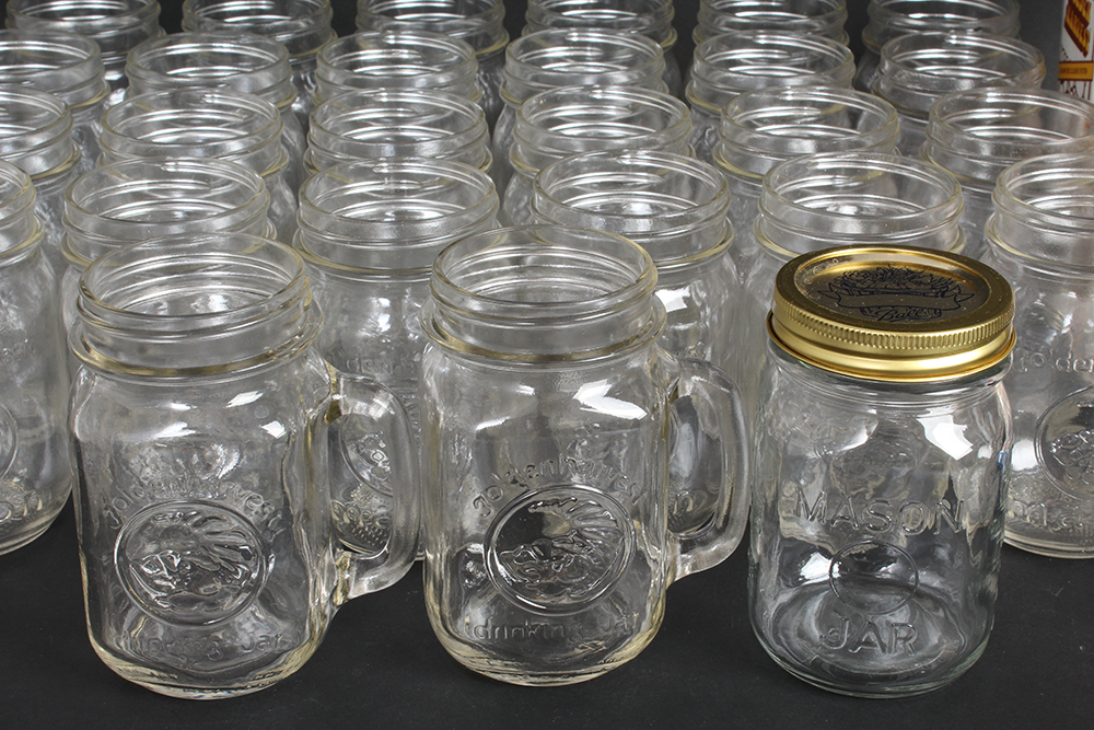 Golden Harvest Mason Jars EBTH