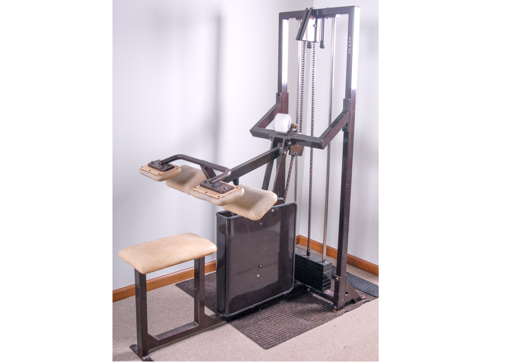 Vintage Nautilus Shrug Machine EBTH