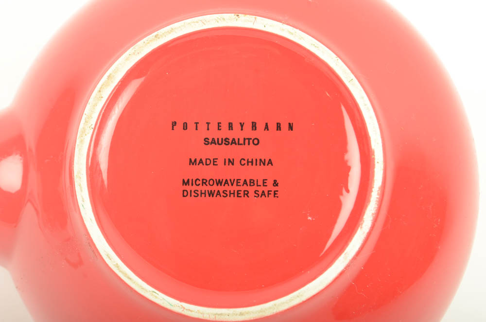 Pottery Barn Teapot EBTH