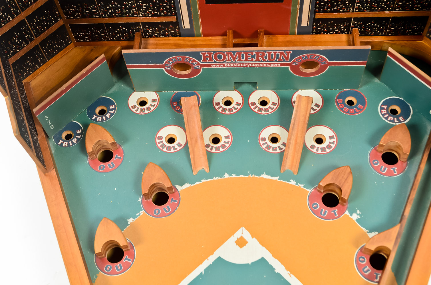 Vintage-Inspired Old Century Baseball Coffee Table Game | EBTH