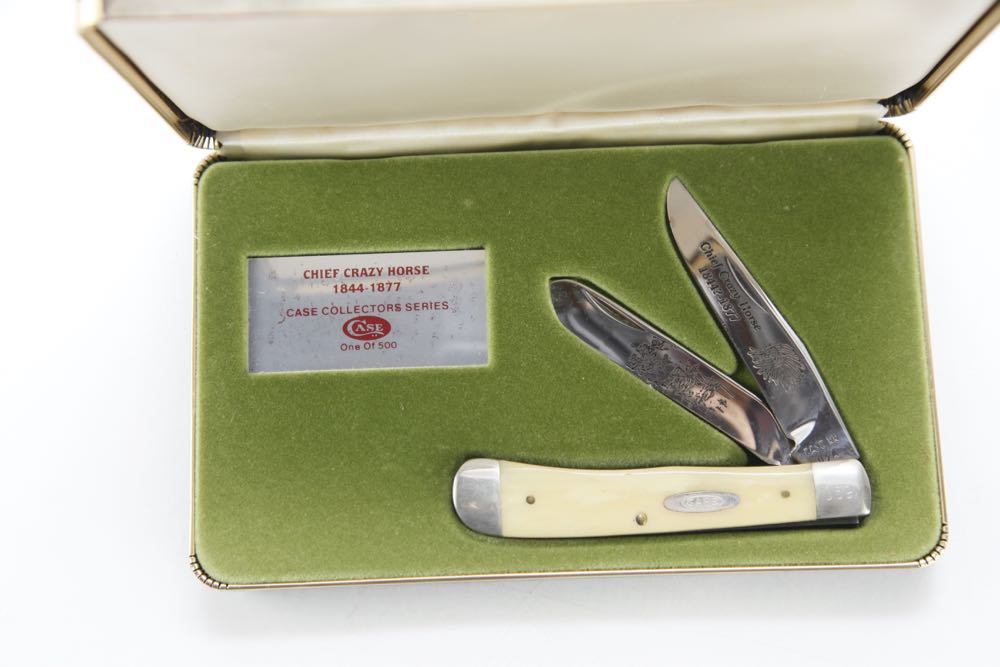 Case Collectors Series Crazy Horse Knife EBTH
