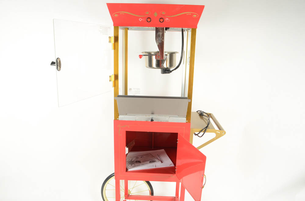 Nostalgia Electronics Popcorn and Concession Cart EBTH