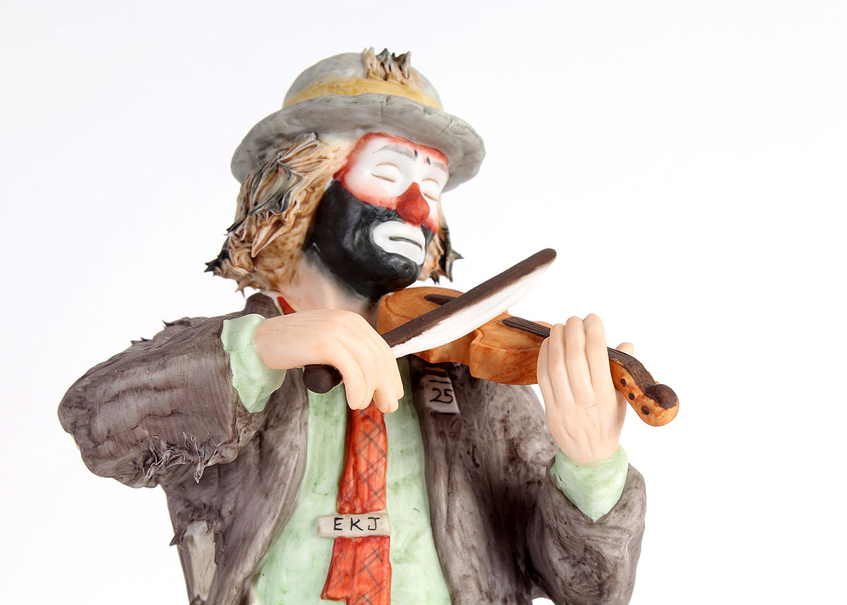 Emmett Kelly Jr Music Themed Porcelain Figurines EBTH