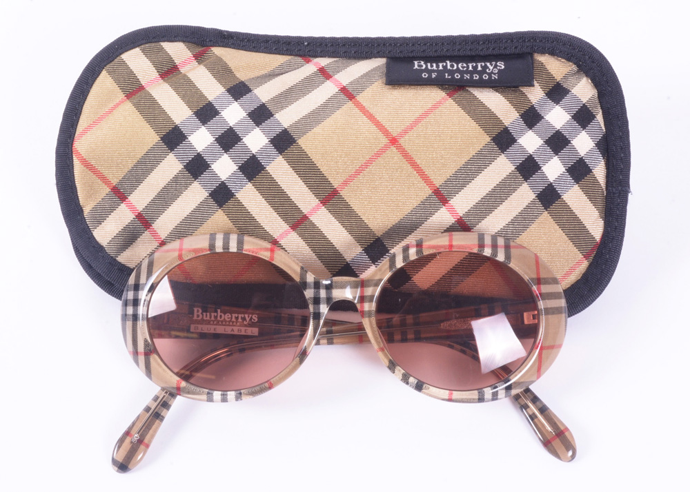 burberry plaid sunglasses