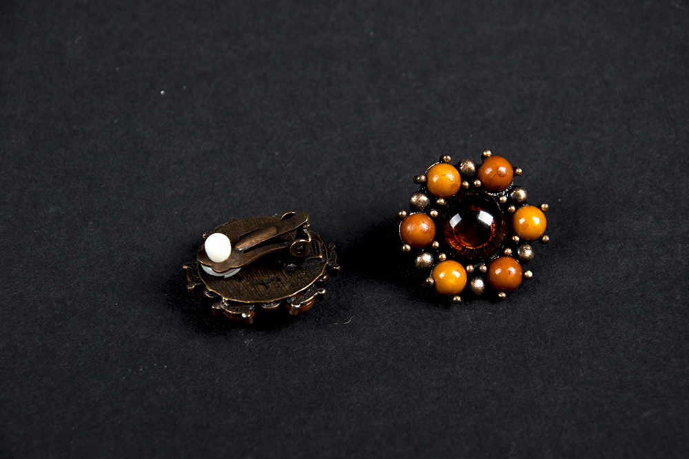 Amber and Ruby Costume Jewelry EBTH