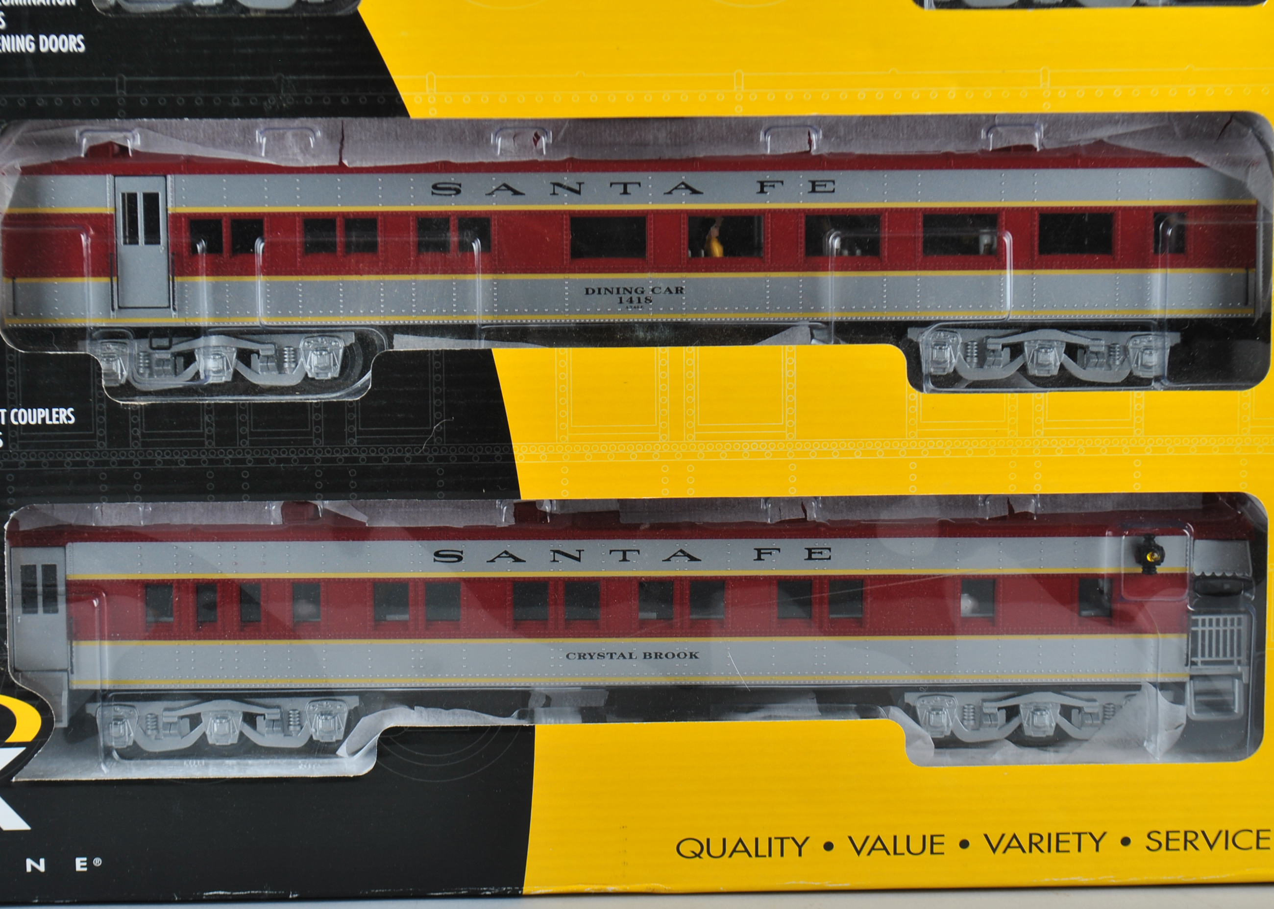 KLine Santa Fe Heavyweight Passenger Cars EBTH