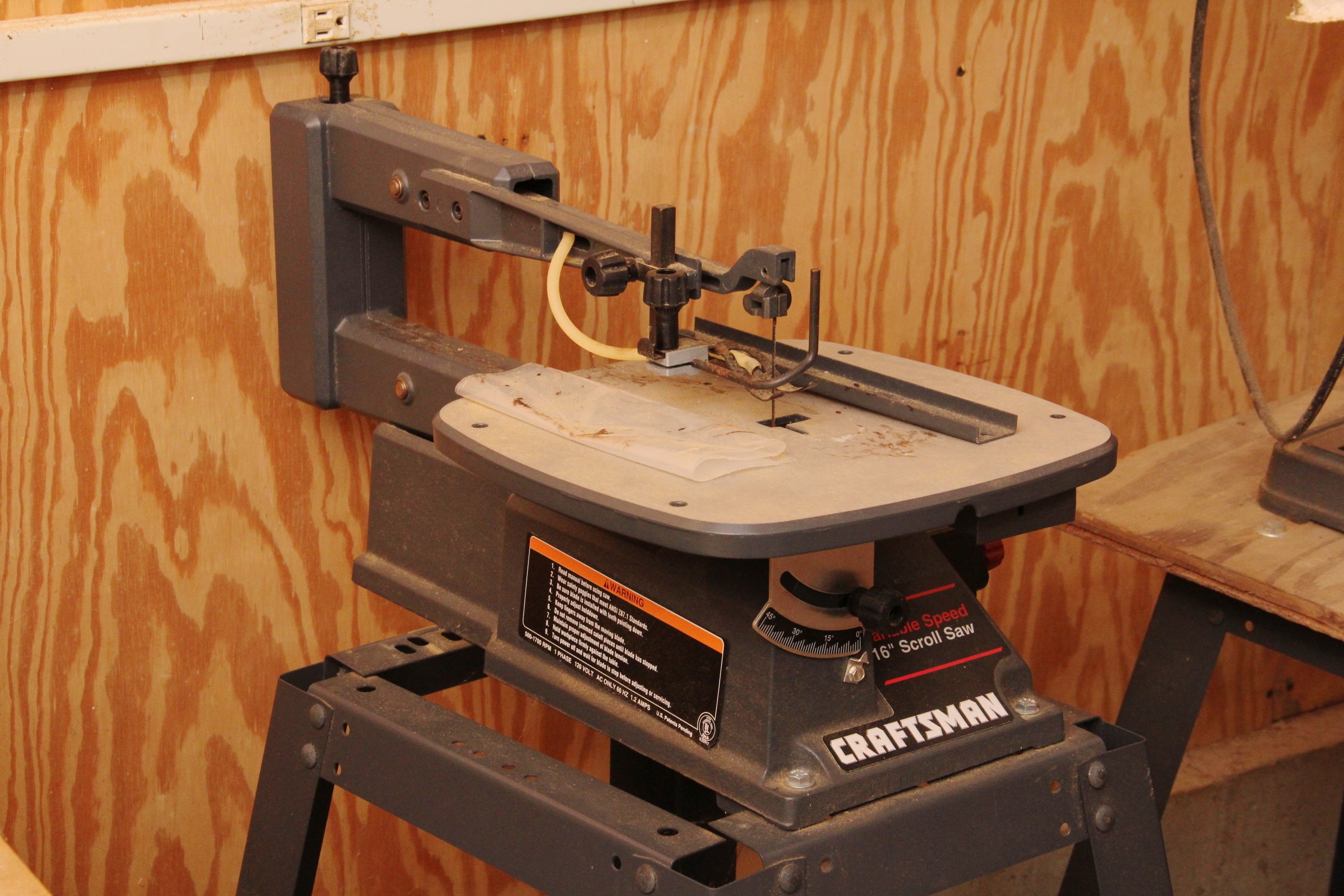 Craftsman 16 scroll saw parts