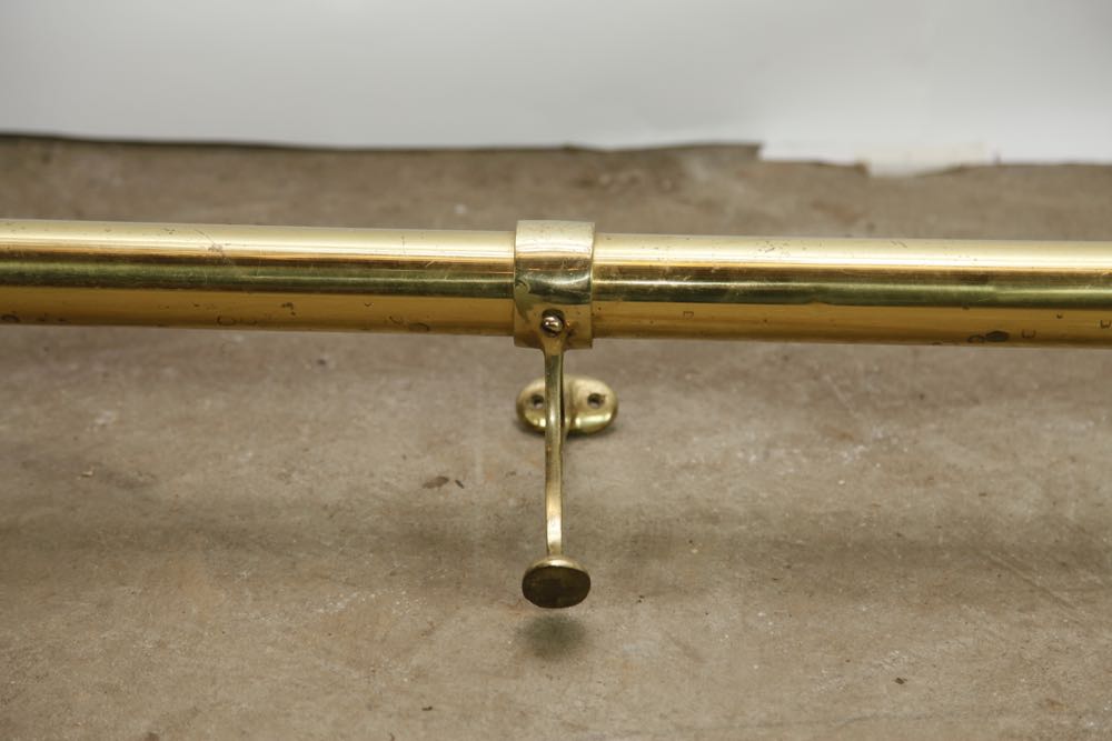 Brass Bar Foot Rail EBTH