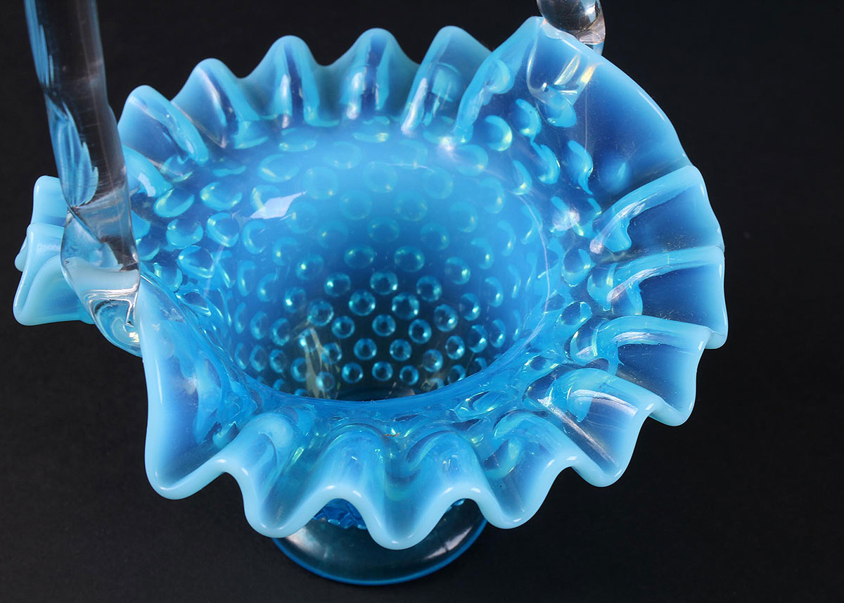 Blue Fenton Glass Collection EBTH