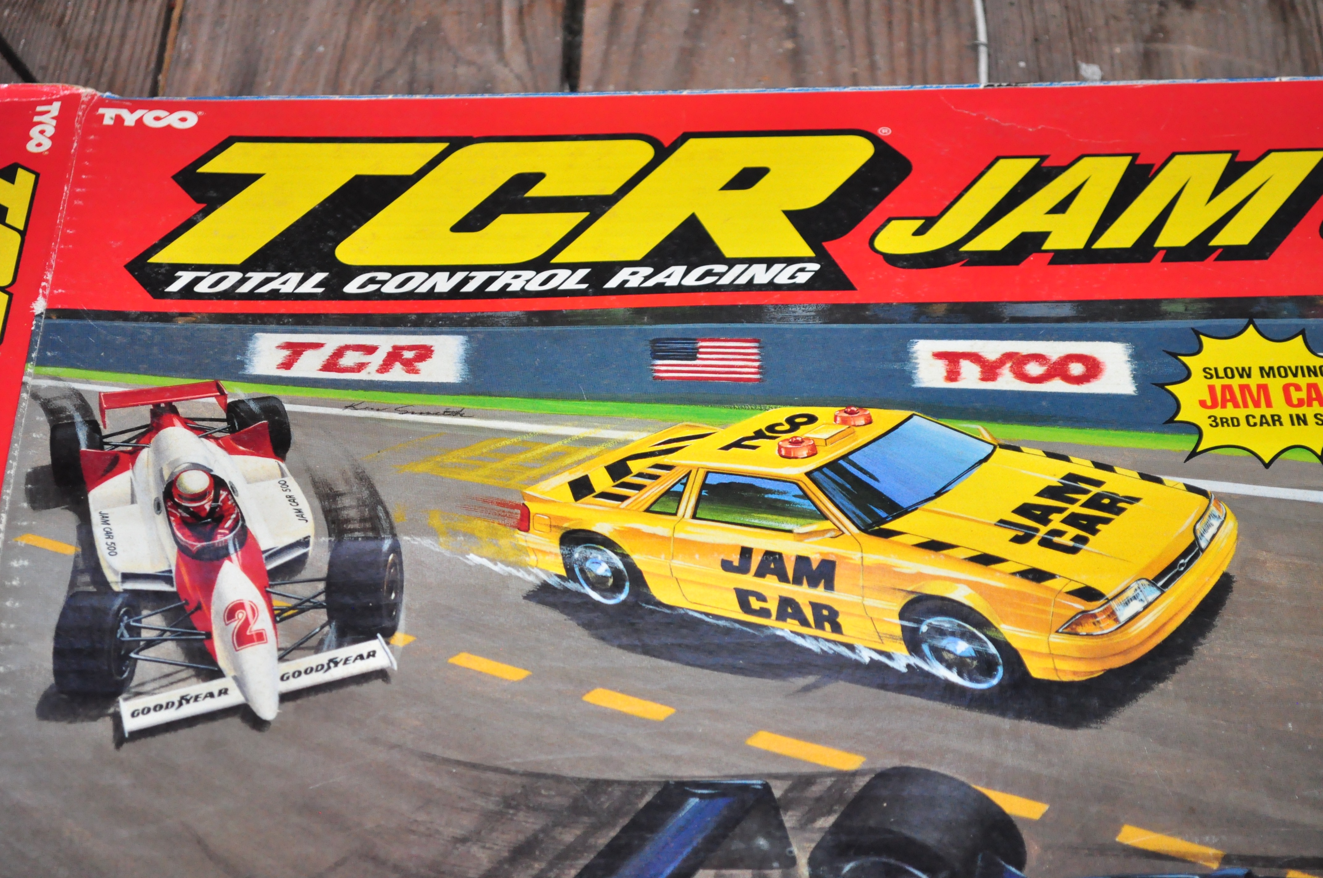 Vintage Tyco TCR Jam Car 500 Racetrack EBTH