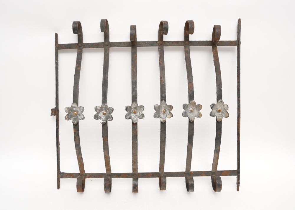 Wrought Iron Decorative Window Grate EBTH