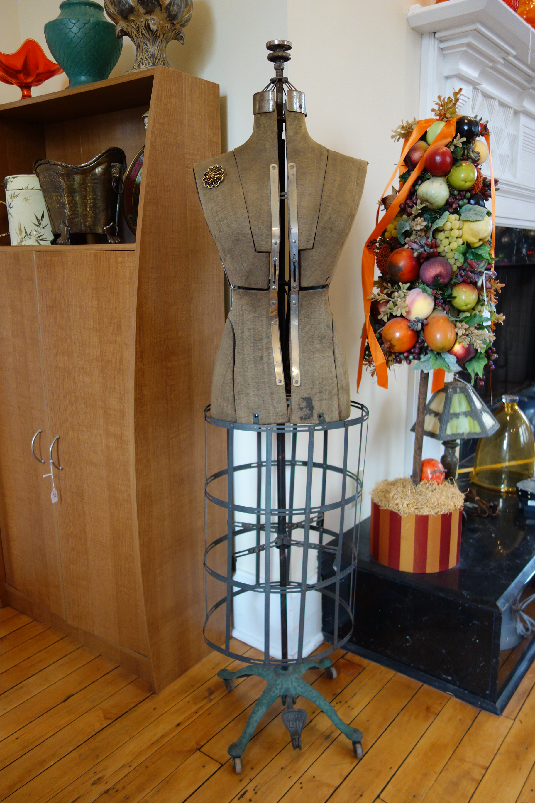 Antique ACME L&M Adjustable Dress Form EBTH