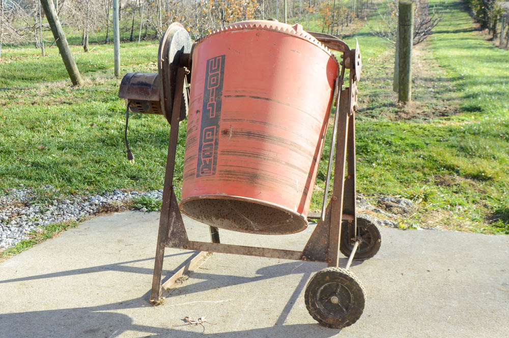 Red Lion Electric Concrete Mixer EBTH