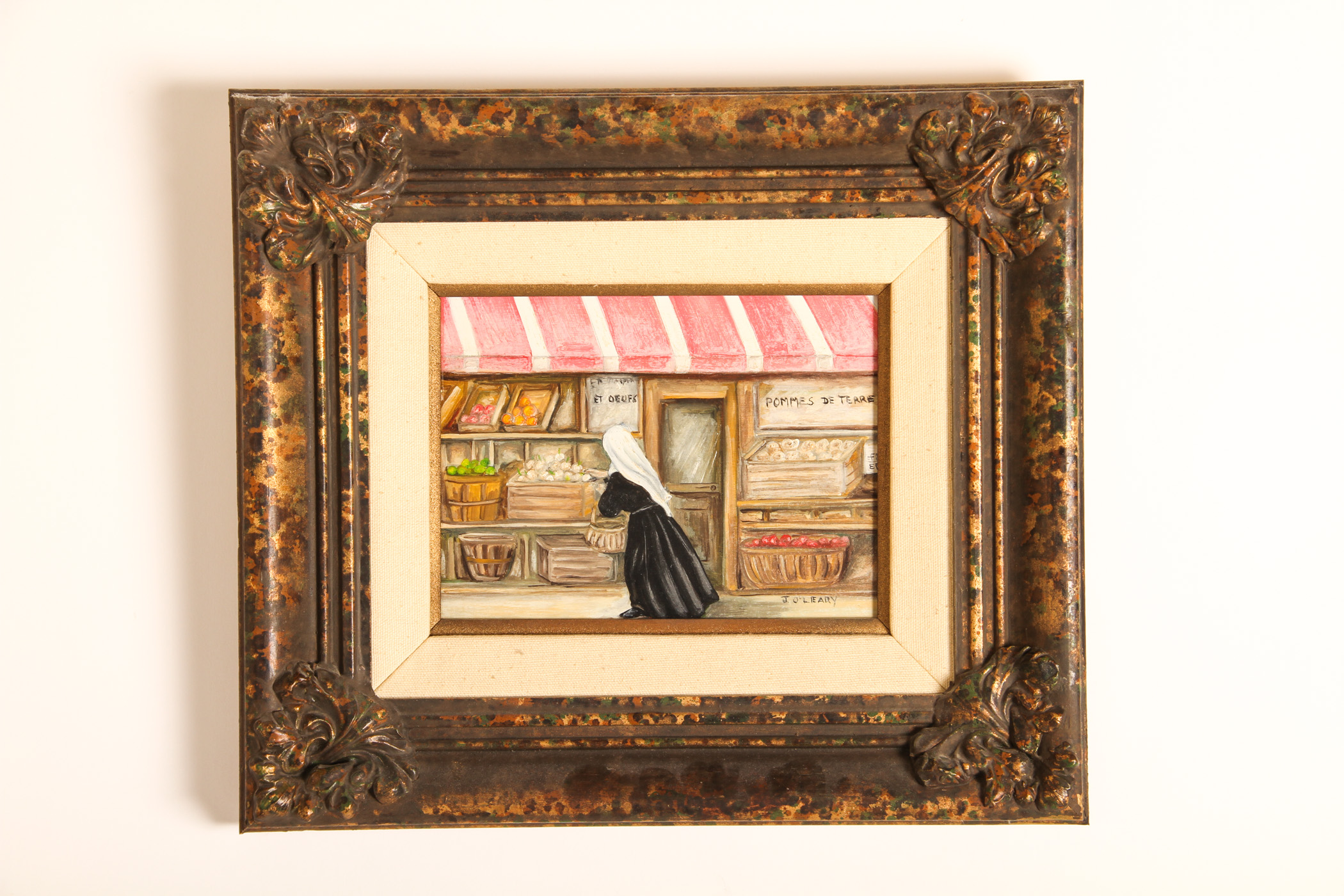 Framed J O Leary Oil On Board Painting Ebth