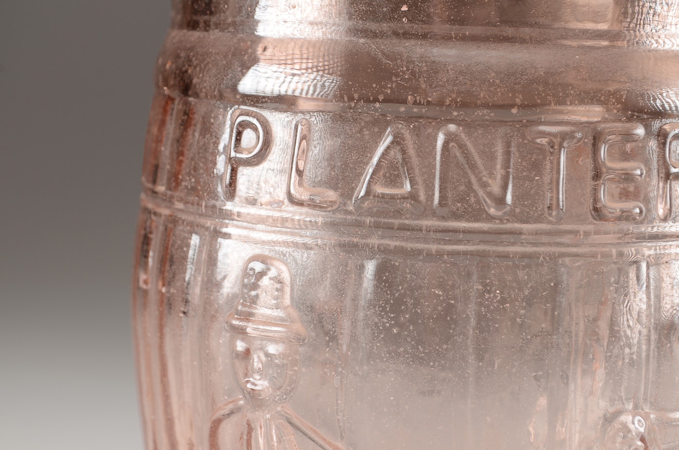 Vintage Planters Pink Depression Glass Jar | EBTH