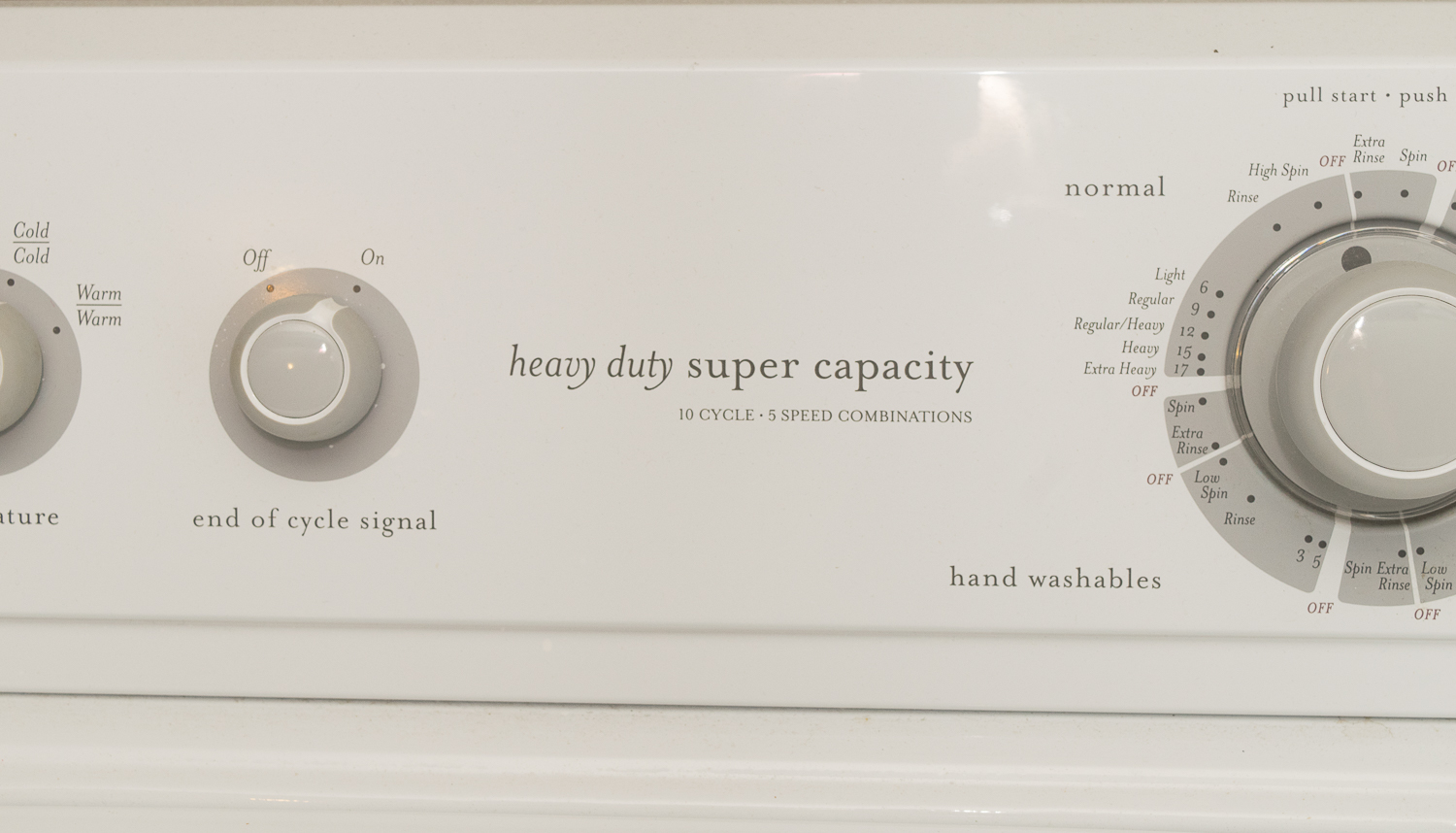 Estate by Whirpool Heavy Duty Super Capacity Washer EBTH