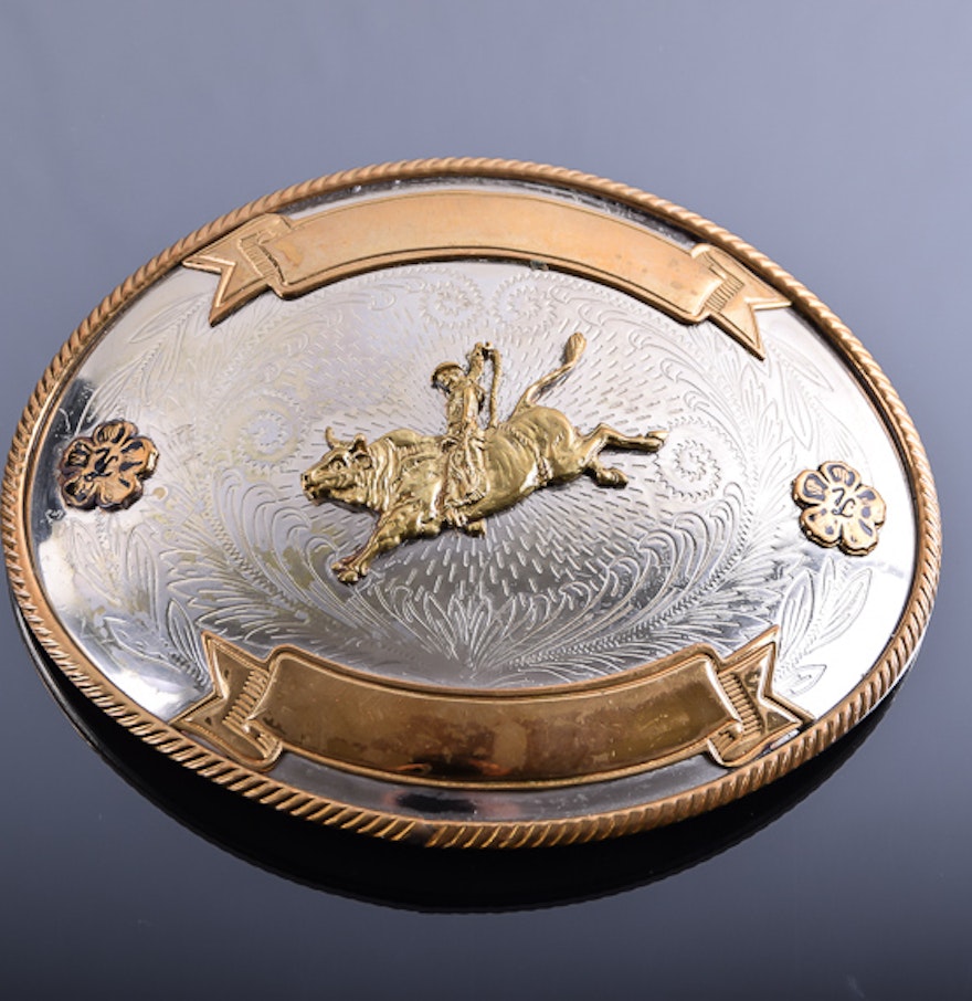 old german silver belt buckles Tony Lama German Silver Belt Buckle : EBTH
