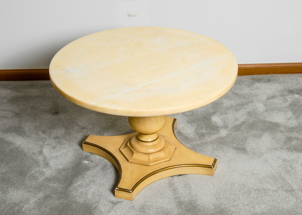 Warsaw Furniture Marble Coffee Table Ebth