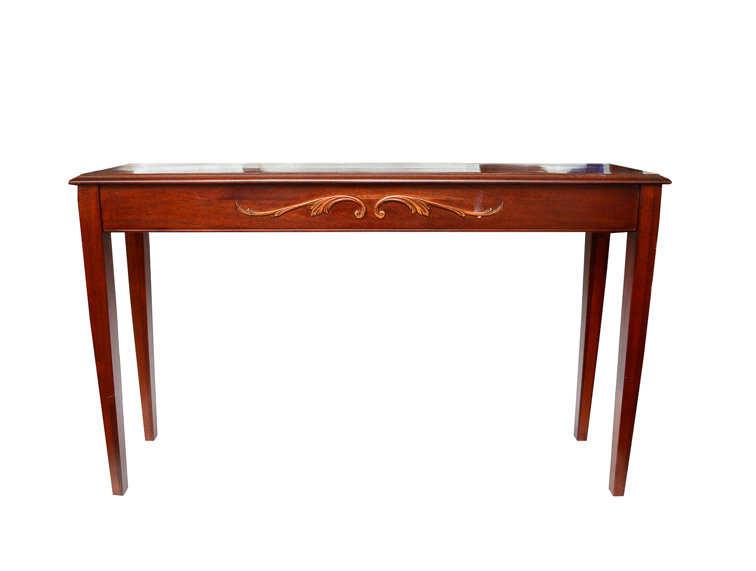 Vintage Walnut Entry Table EBTH