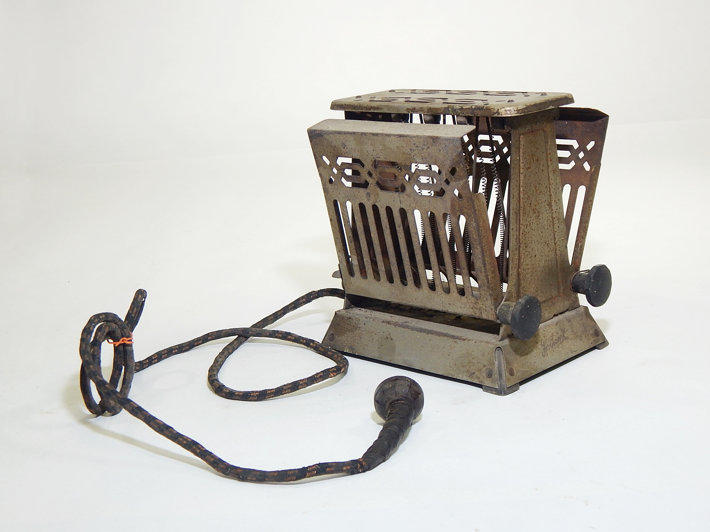 Antique 1914 Edison Electric Hot Point Toaster EBTH