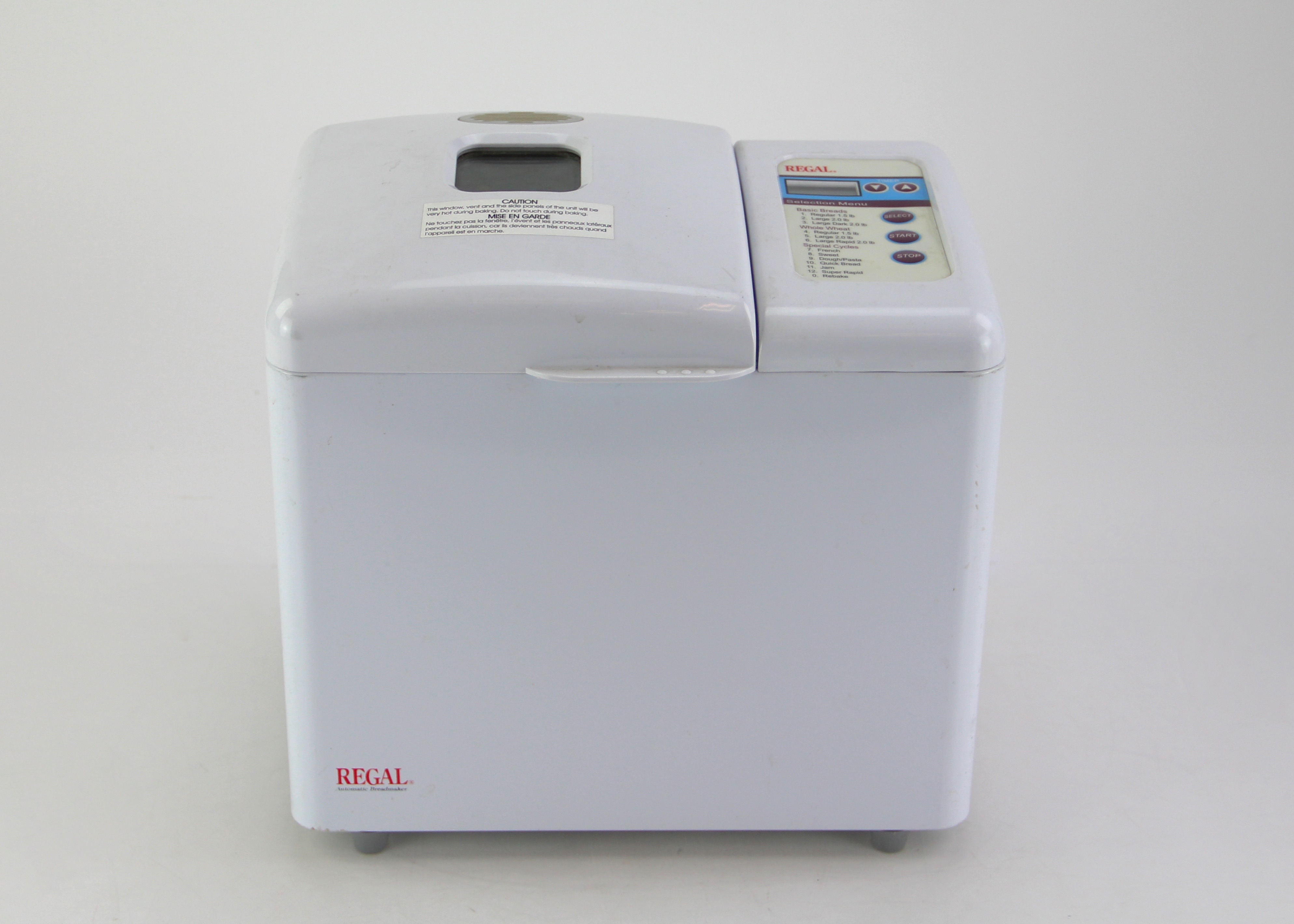 regal breadmaker k6732