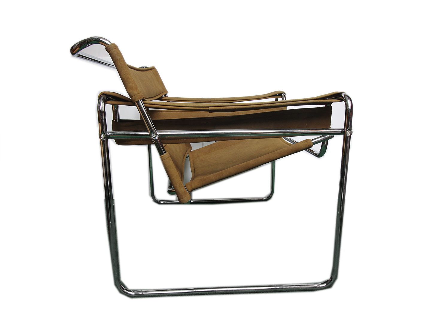 Leather Mod Strap Accent Chair EBTH