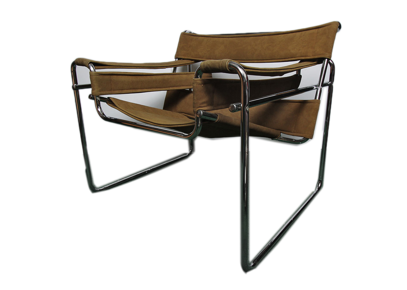 Leather Mod Strap Accent Chair EBTH