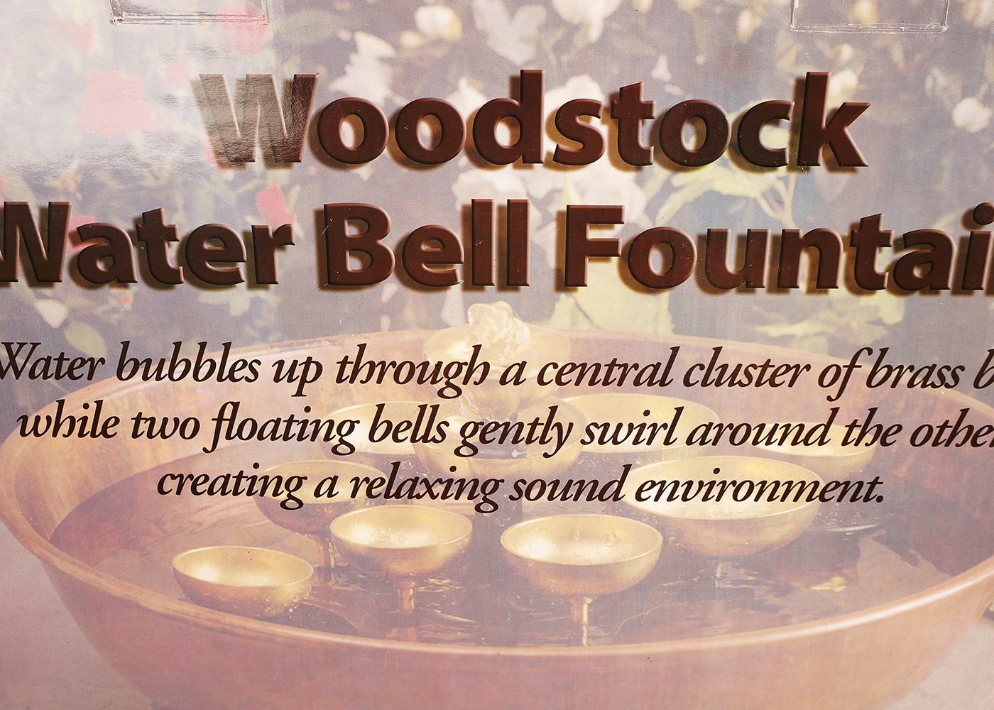 Woodstock Water Bell Fountain EBTH