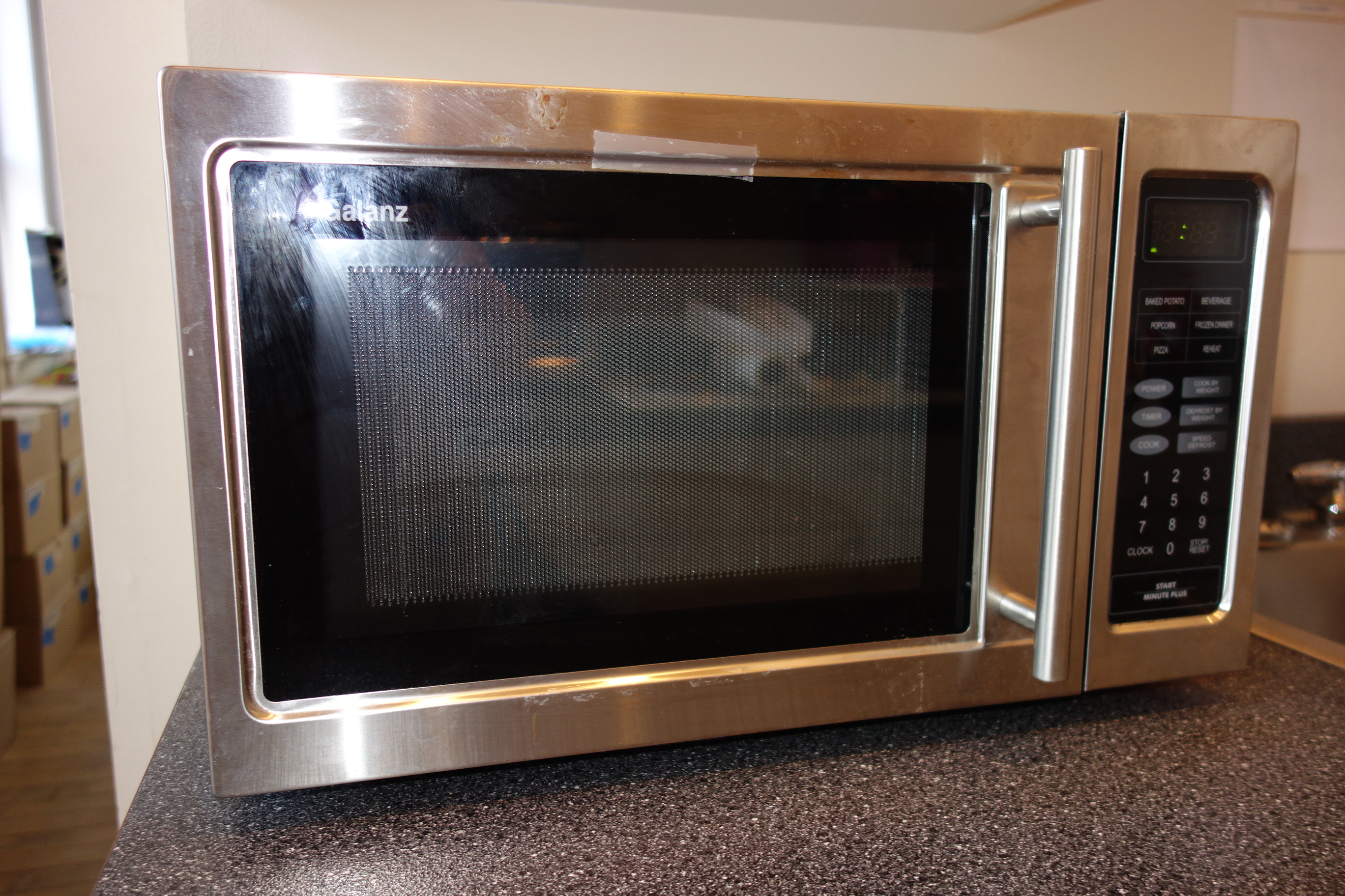 Stainless Steel Galanz Microwave EBTH