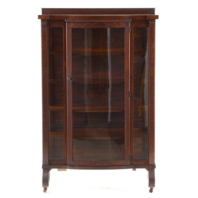 Online Furniture Auctions Vintage Auction Antique Empire Revival Oak China Cabinet