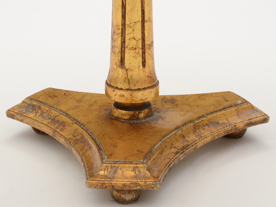 Travertine Marble End Table EBTH