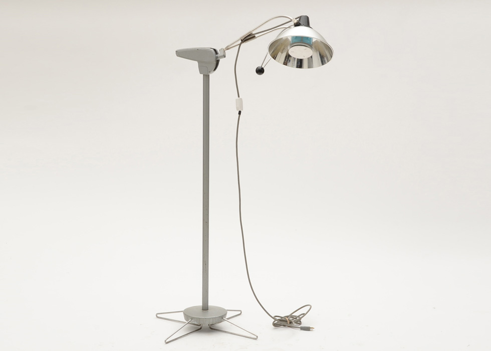 Castle Vintage Medical Floor Lamp Ebth