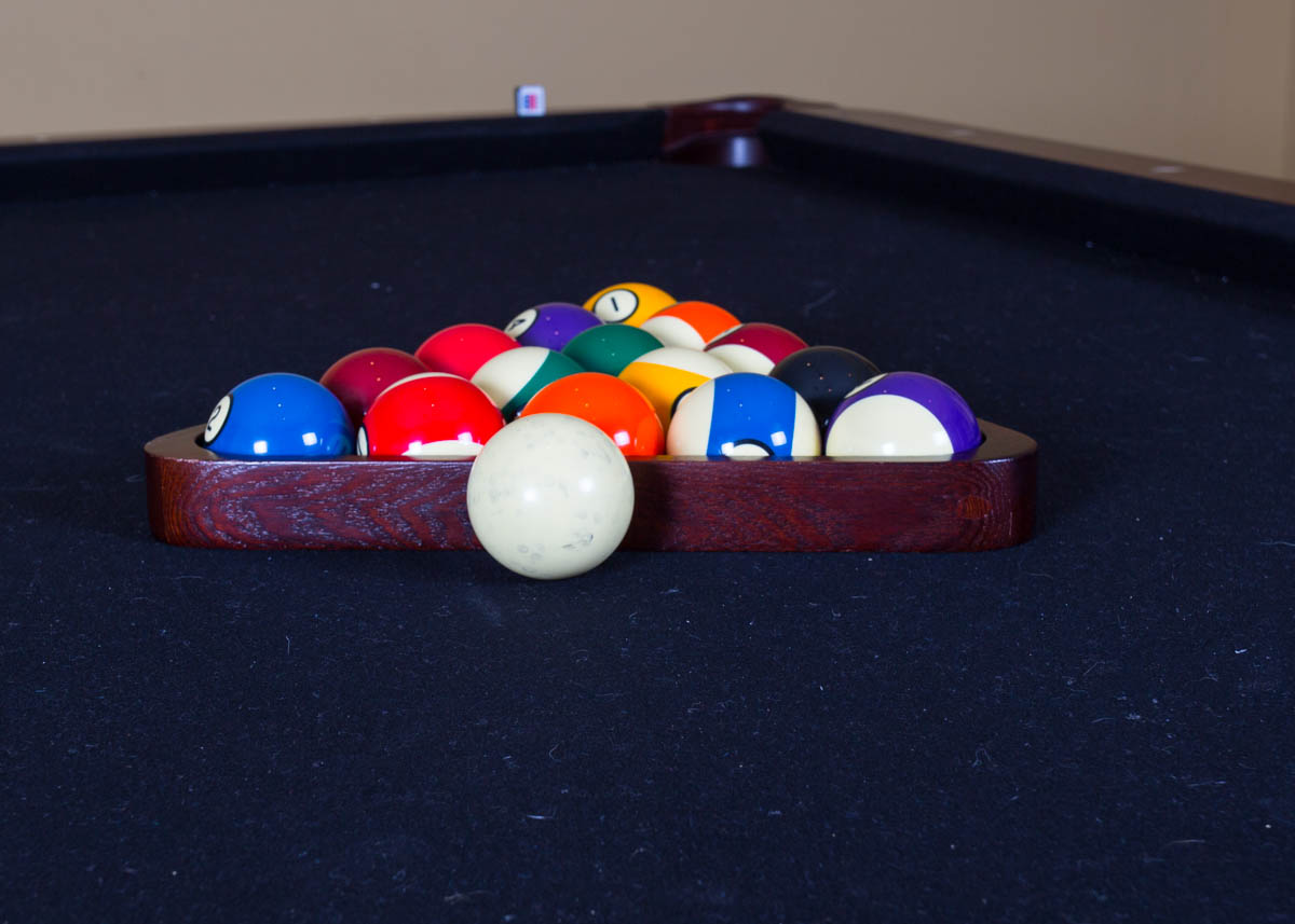 Steepleton Mahogany Ball and Claw Foot Pool Table EBTH