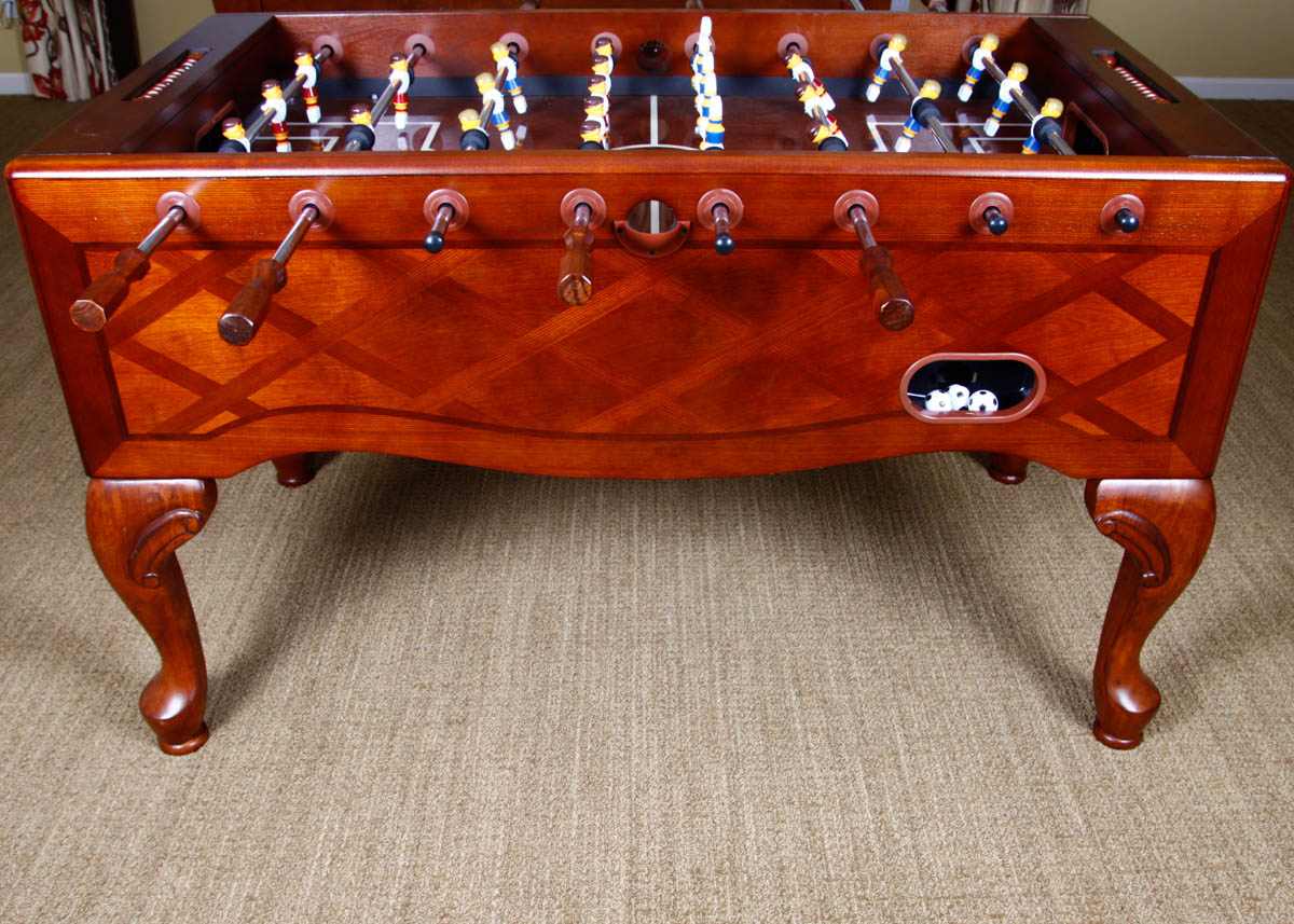 Queen Anne Furniture Style Foosball Table EBTH