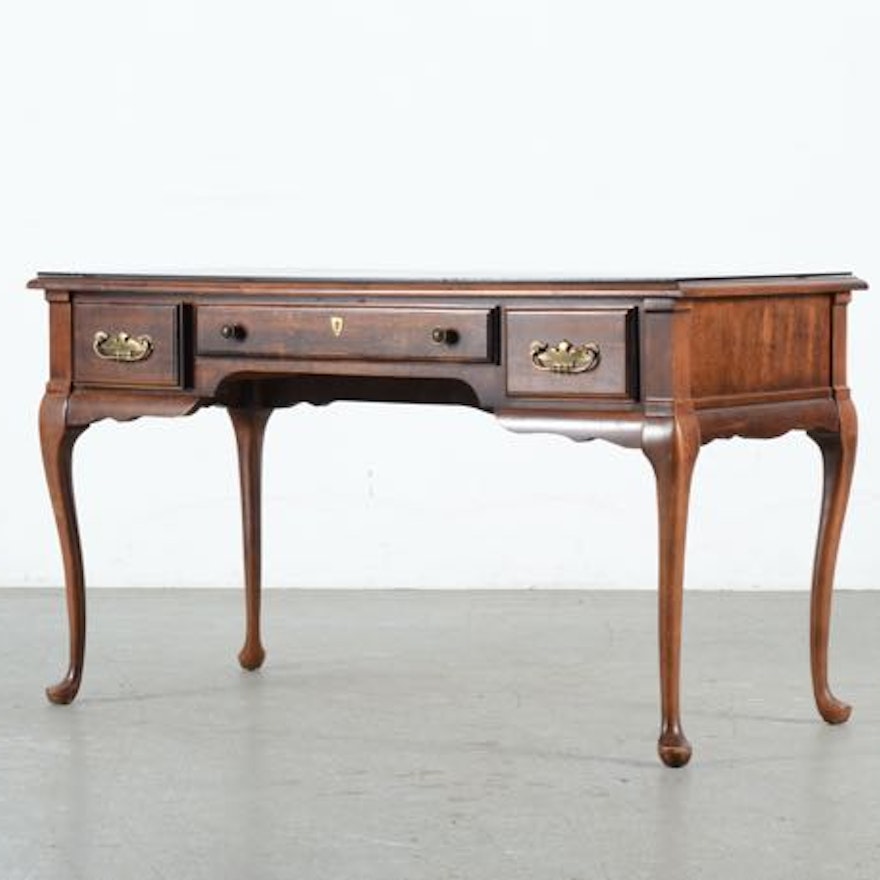 Mersman Queen Anne Style Writing Desk Ebth