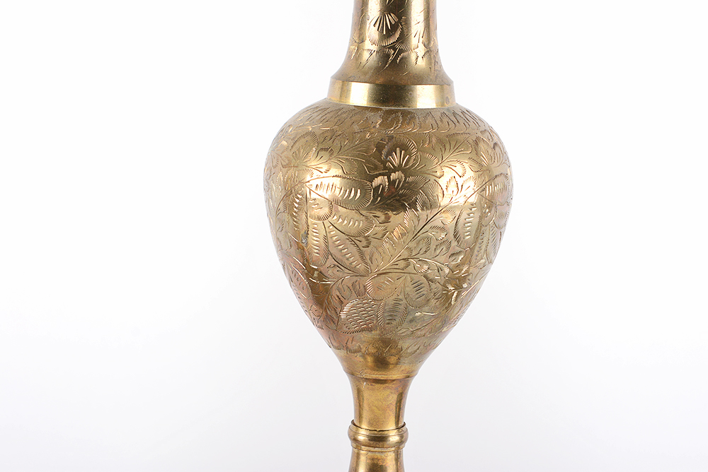 Brass Candlesticks and Vases EBTH