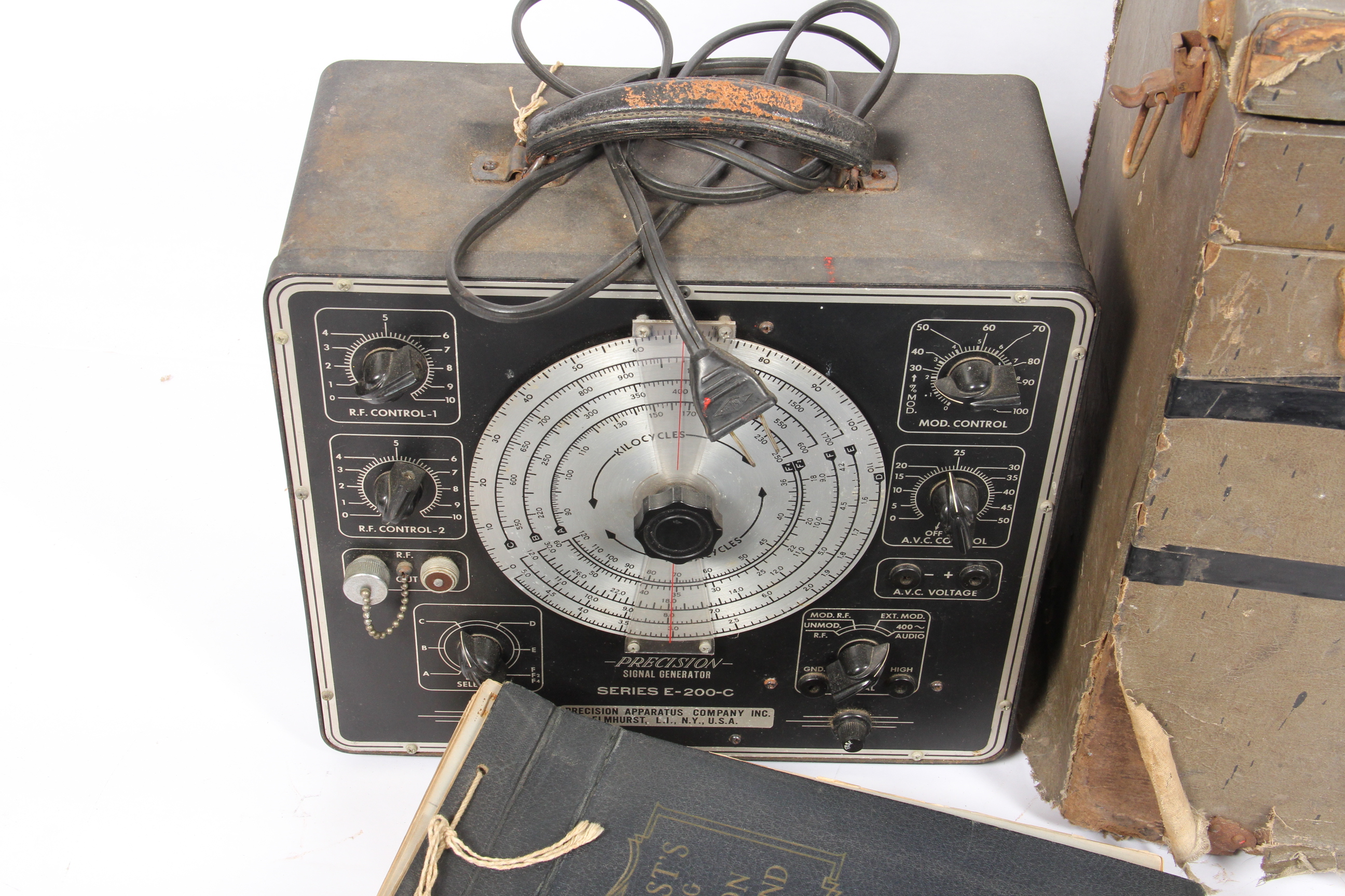 Vintage Western Electric Radio Tube, Radios and Signal Generator EBTH