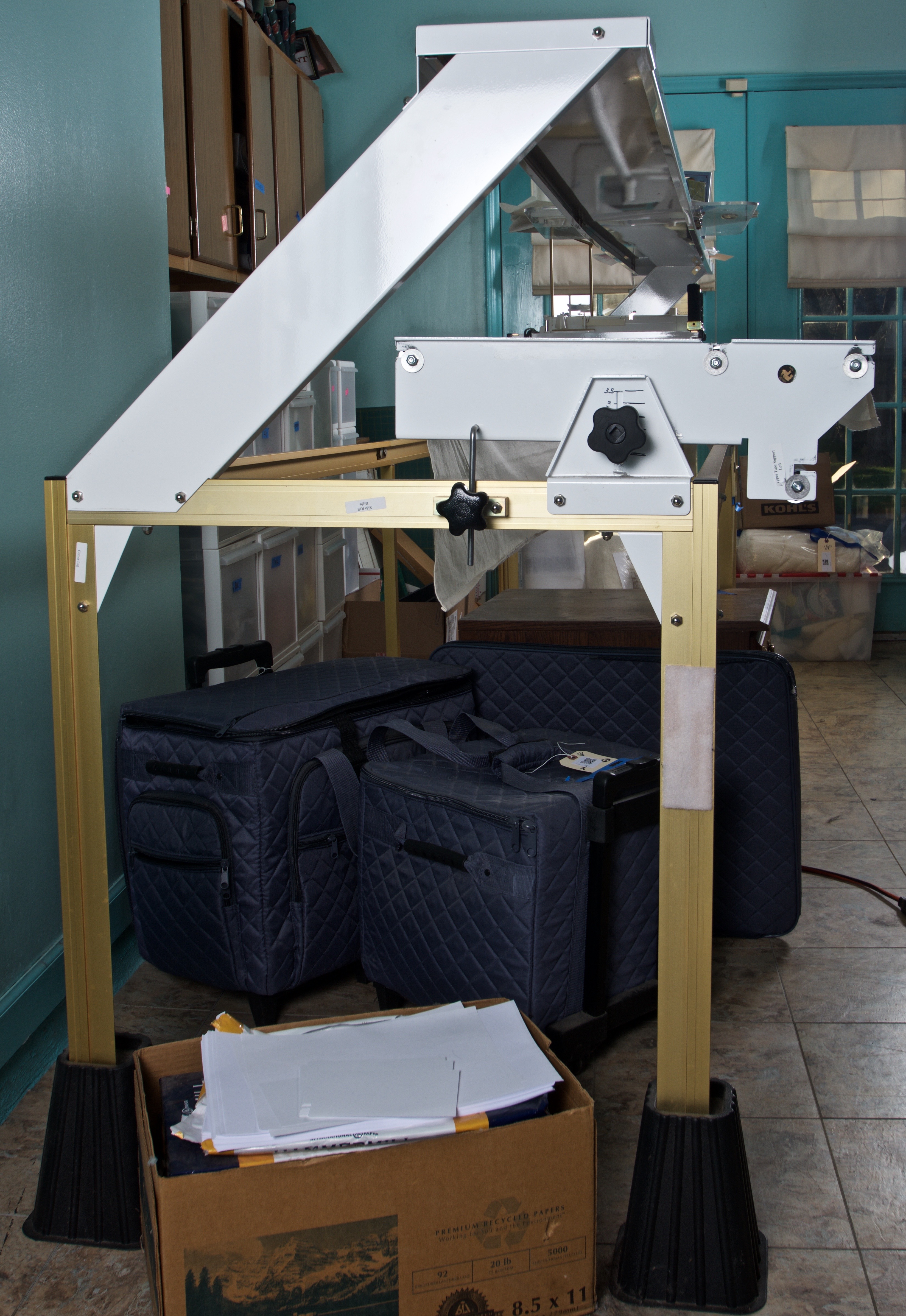 New Joy Quilting Frame with Brother Sewing Machine EBTH