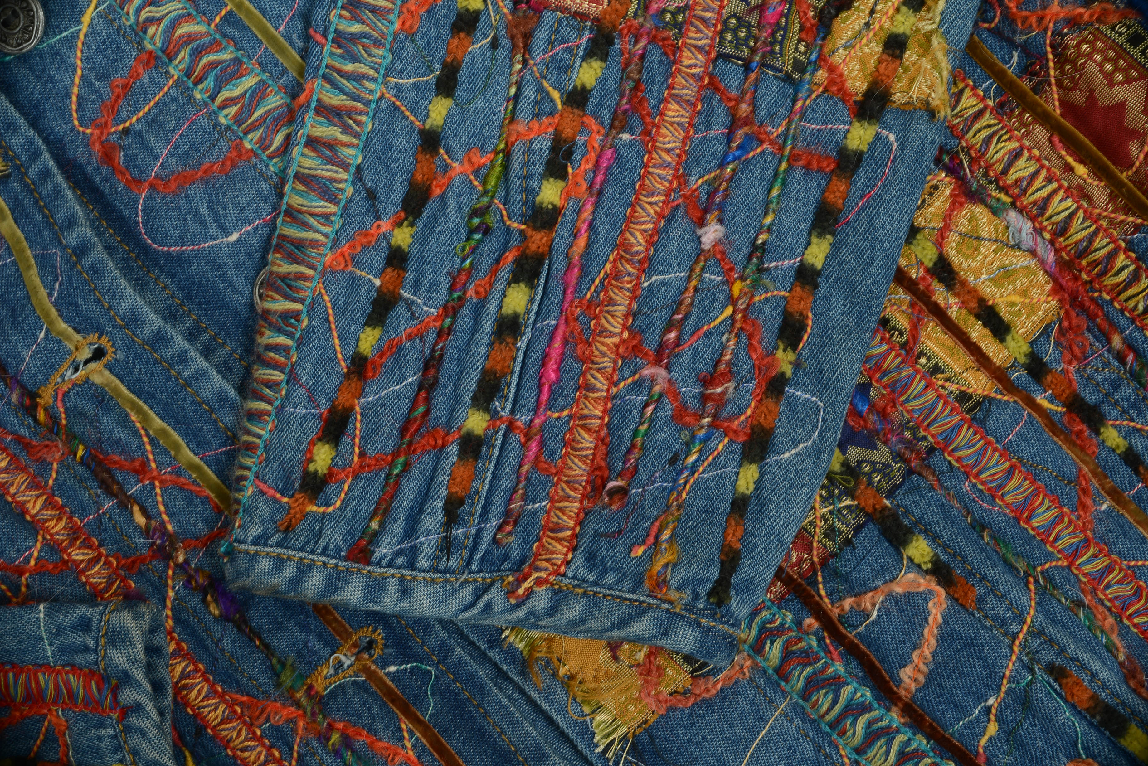 Pair of Novelty Denim Jackets EBTH