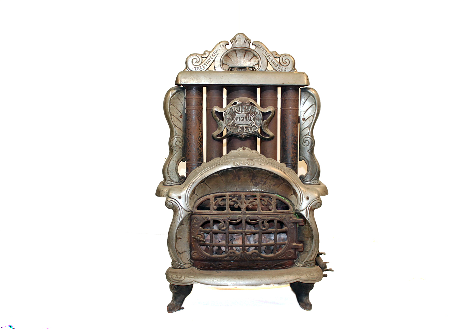 Antique 1845 Stove by Estate Stove Company Hamilton Ohio | EBTH
