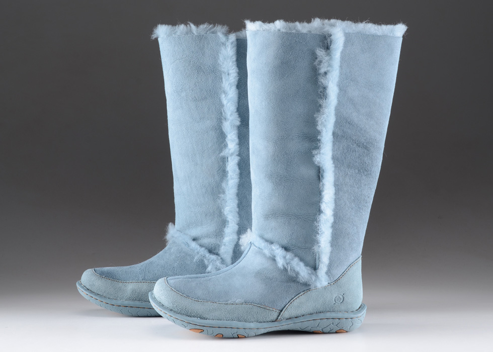 born shearling boots